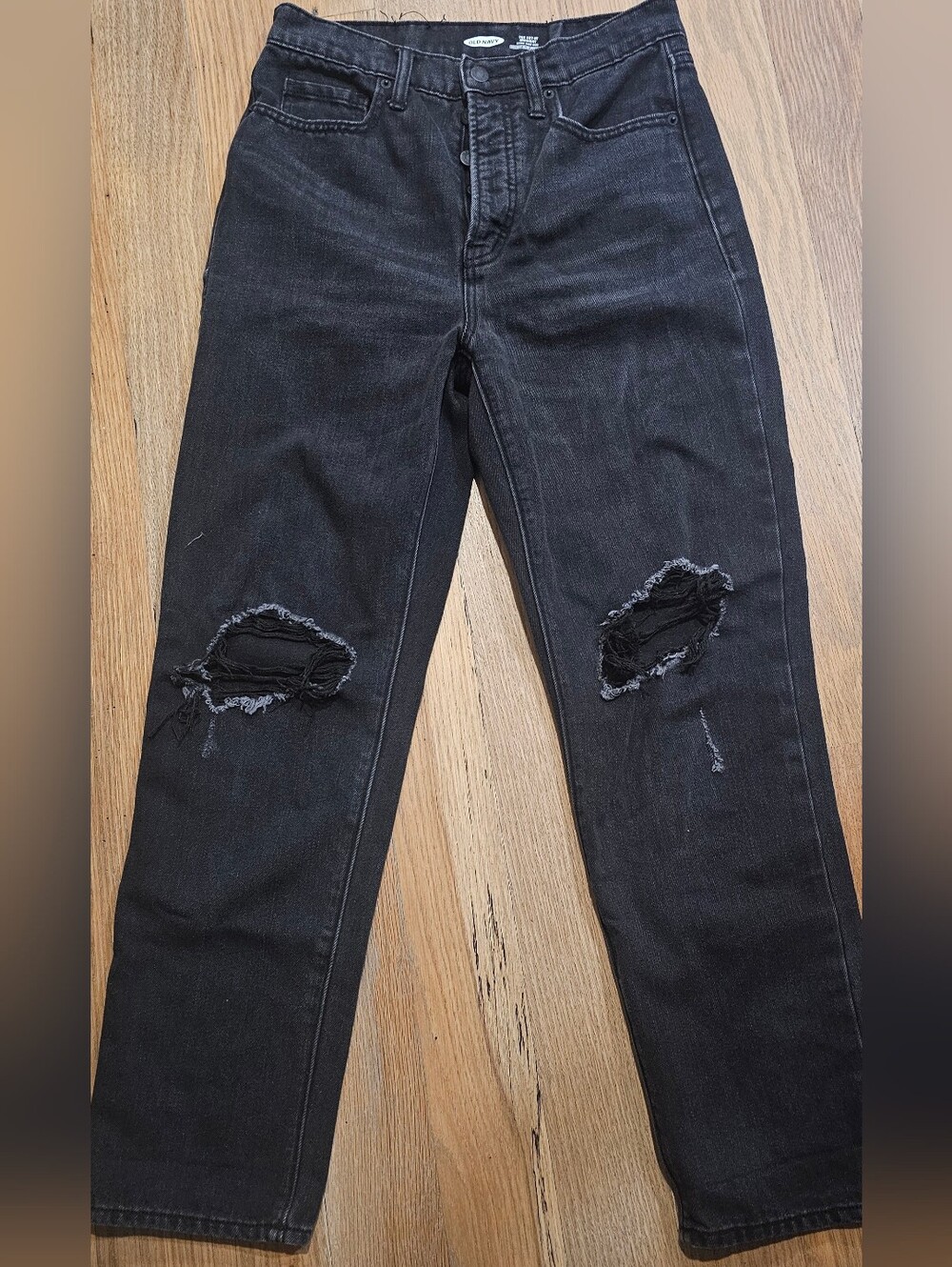The Sky-Hi Straight Jean, Size 4 Old Navy Sky-Hi Straight jeans